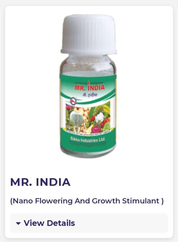 MR. INDIA(Nano Flowering And Growth Stimulant ) 1GM